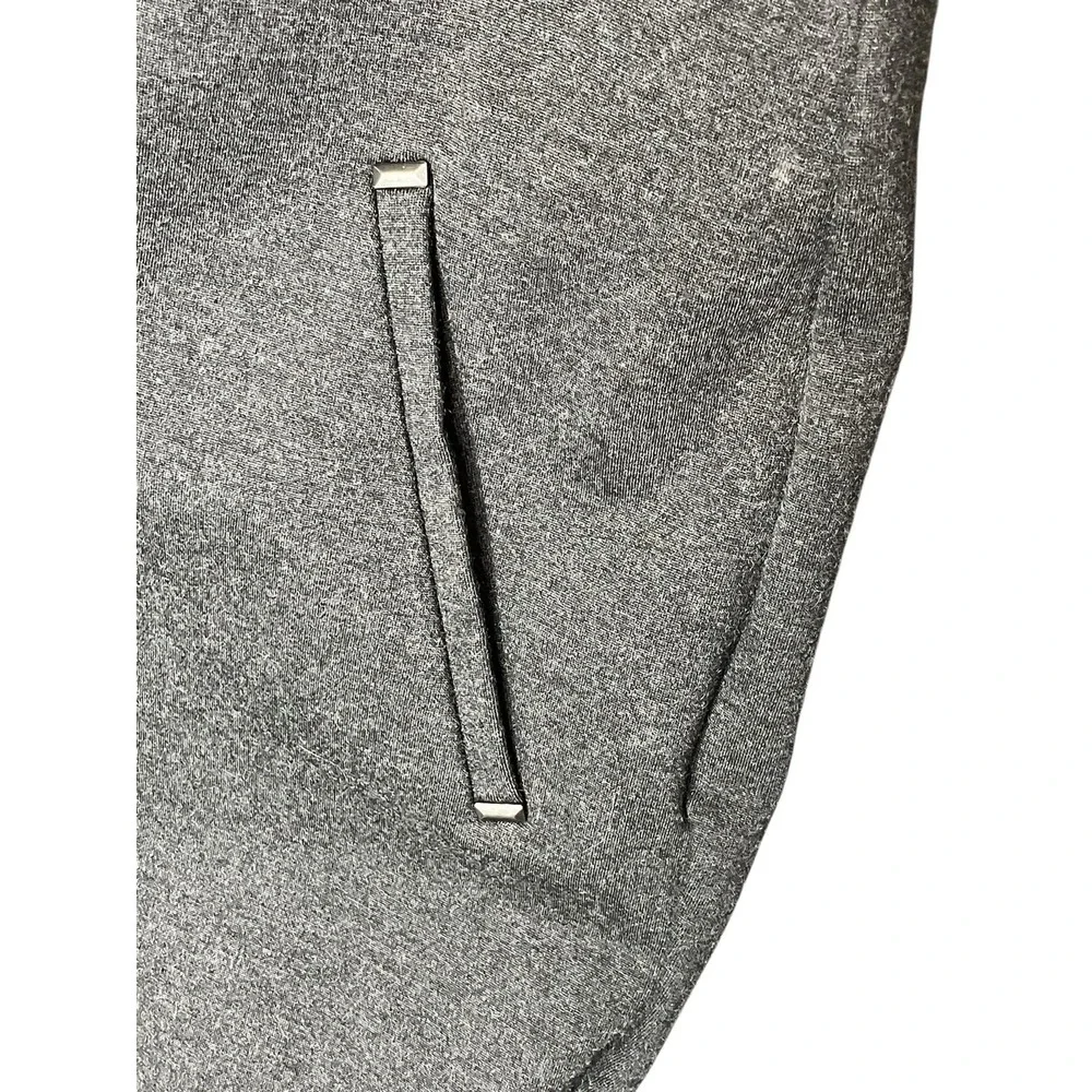Chicos Juliet Ponte Knit Pull-On Pants Sz 0 (US 4) Dark Gray Minimalist Classic